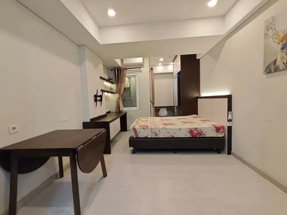 Sewa Apartemen Studio Terbesar – Metro Park Residences Kebon Jeruk, 10 Menit ke Puri Indah Mall & RS Siloam