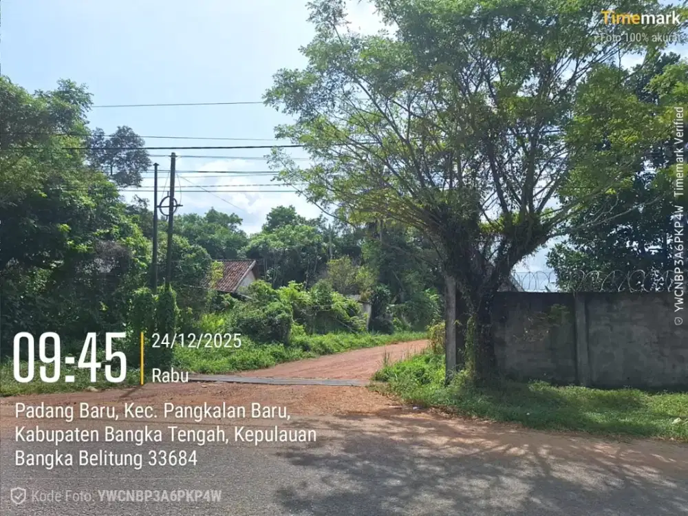 TANAH LAPANG DI LOKASI STRATEGIS BANGKA BELITUNG