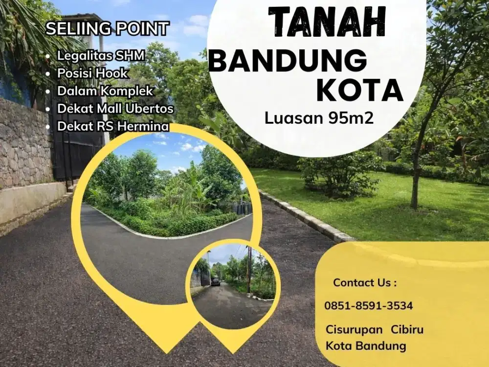 Tanah Siap Bangun Cibiru Dekat Kampus Favorit Bandung