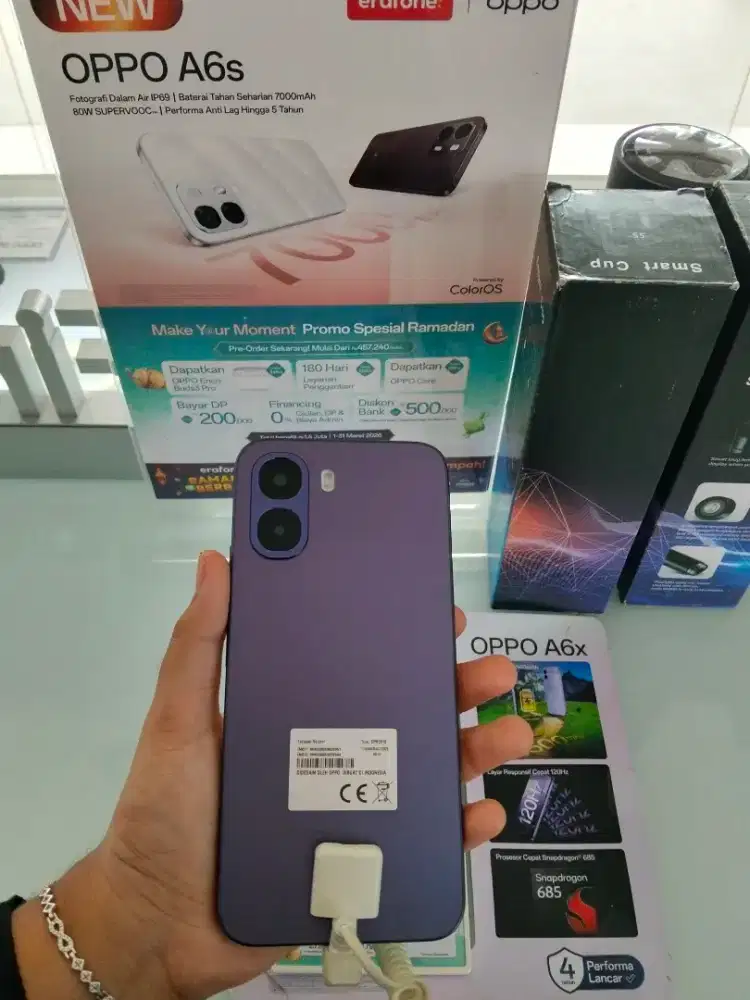 CREDIT HP 0% CUKUP KTP - OPPO A6x 12GB+128GB