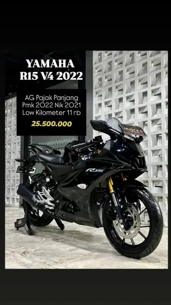 Yamaha R15 V4 tahun 2022