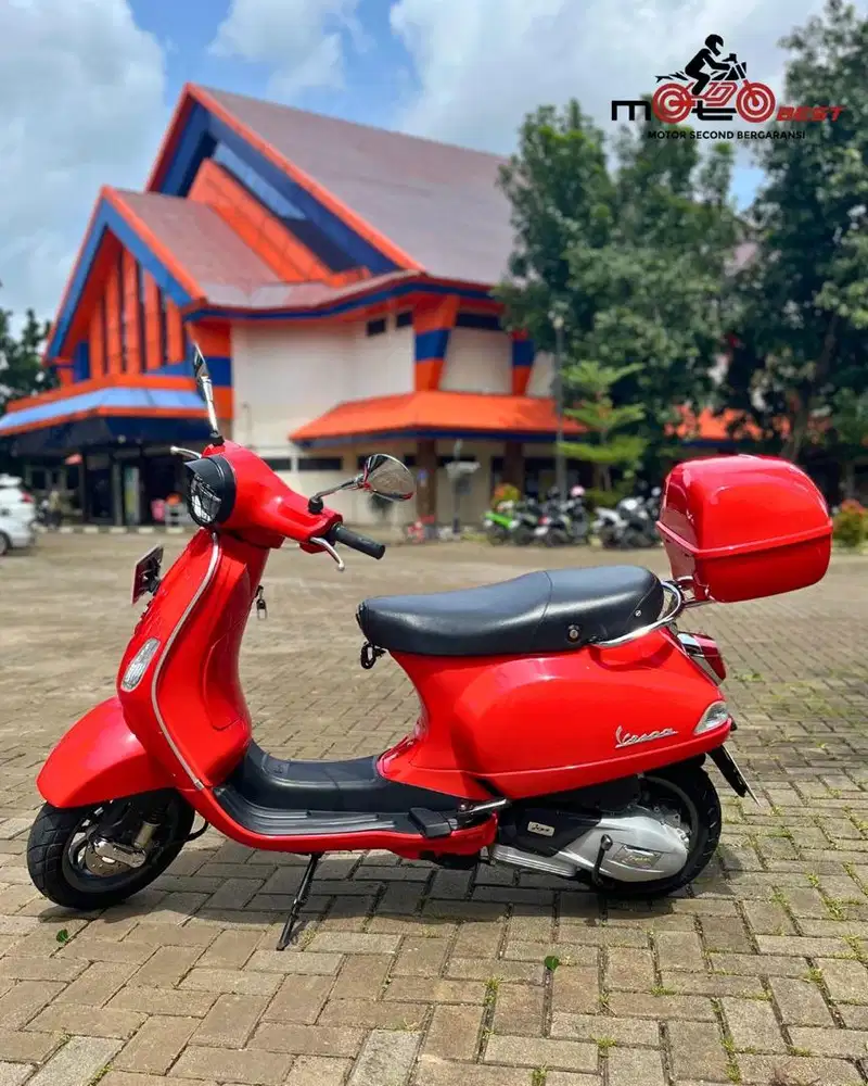 Vespa LX IGET 125 2023, Plat B Jakut, Bodi Mulus, Mesin Halus