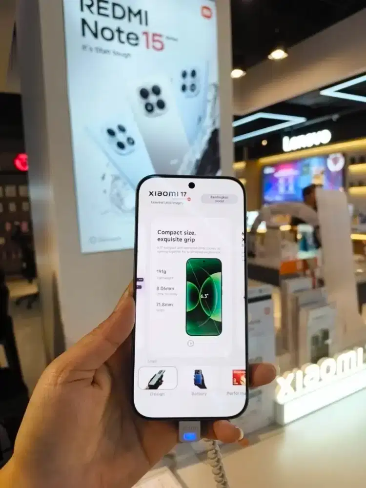 CICILAN XIAOMI 17 12 /256 GB PROMO BUNGA RINGAN