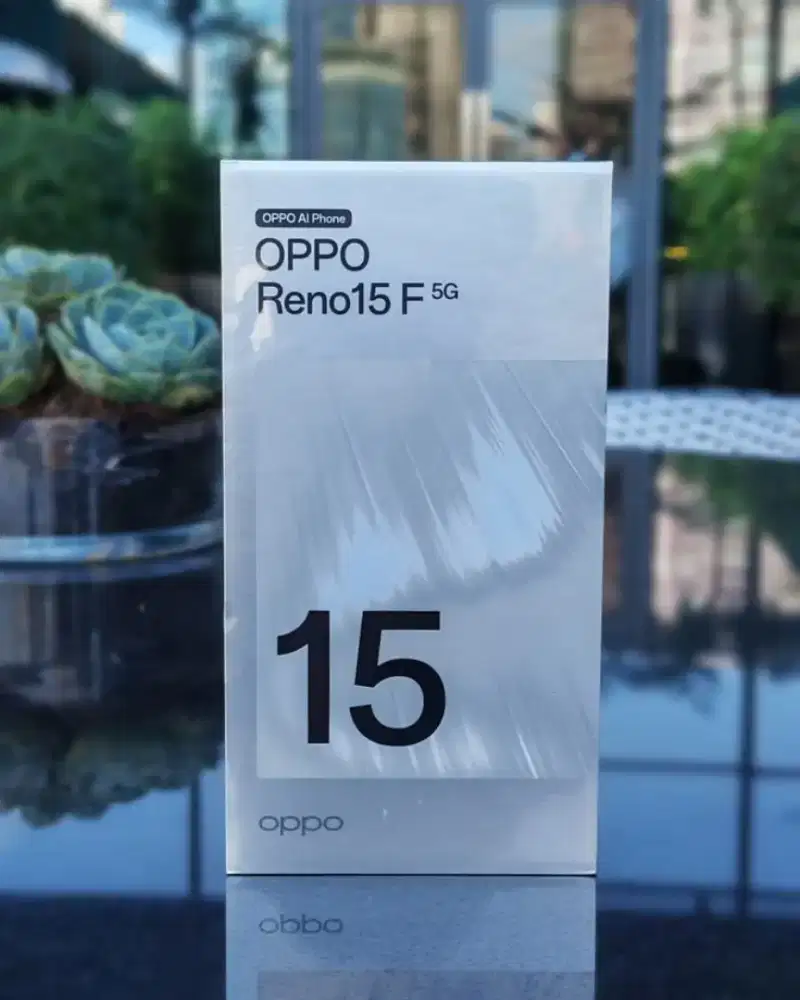 OPPO RENO 15F 5G FREE 2X CICILAN+FREE INDOSAT PLATINUM 600GB 1 TAHUN