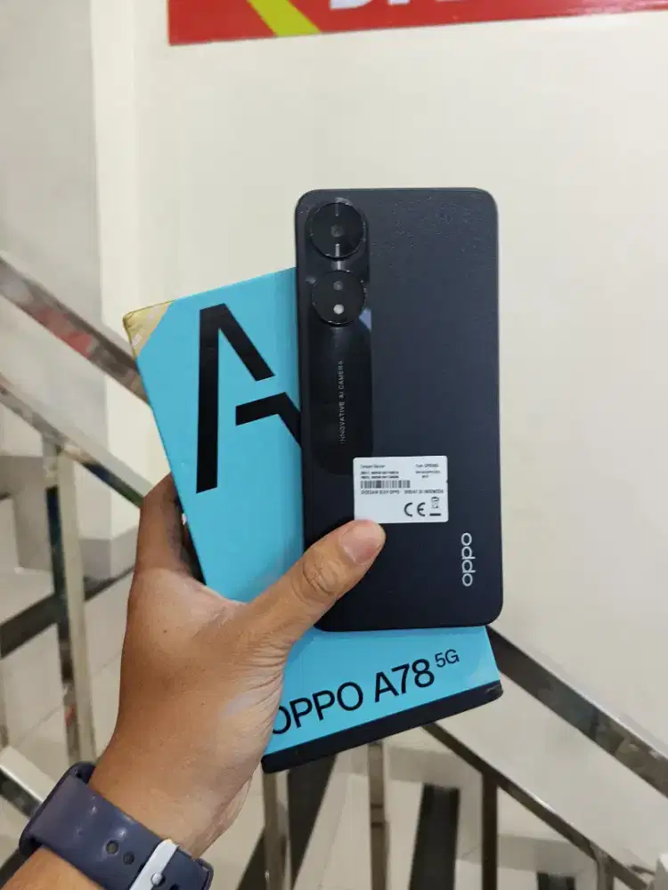 Oppo a78 5g ram 8/128 second