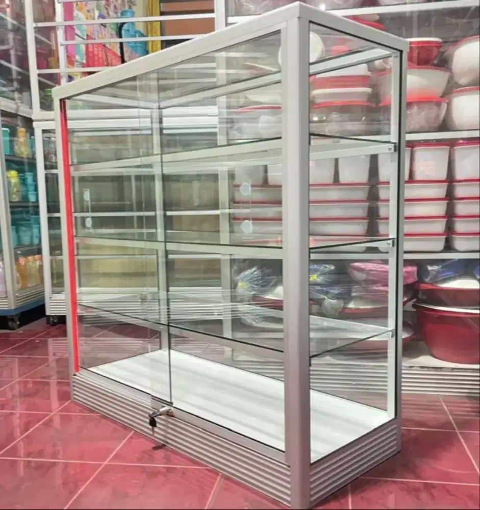 Etalase Panjang 1Mx1M Siap Kirim