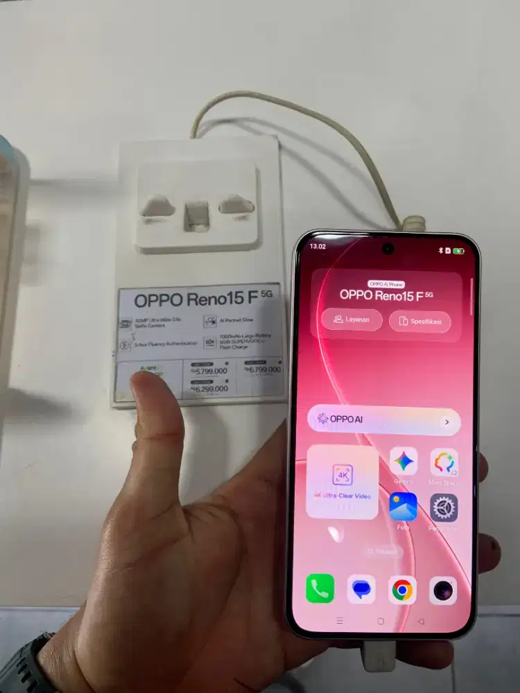 kredit Oppo 5F 5G