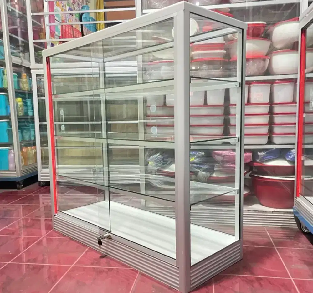 Etalase Panjang 1Mx1M Untuk Agen,Toko,Warung