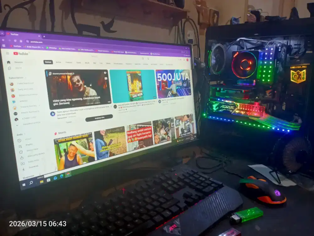 PC GAMING AMD RYZEN 7 RAM 16GB DDR4