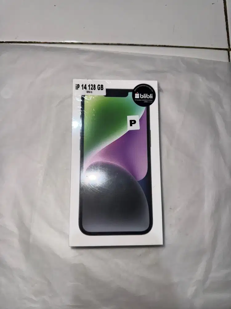 iphone 14 128gb (new segel) garansi resmi