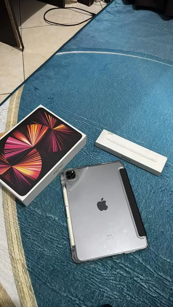 Ipad Pro M1 2021 Gen 3 Bonus Apple Pencil Gen 2 Ori