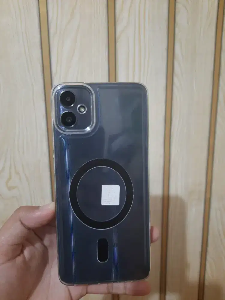 Samsung A05, Ram 4/128 GB, Normal tidak ada minus, Hp dan Casan Ori