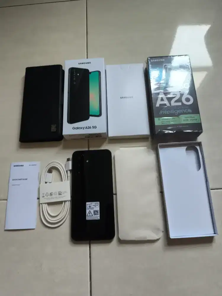 Samsung a26 5G 8/256 black like new sein