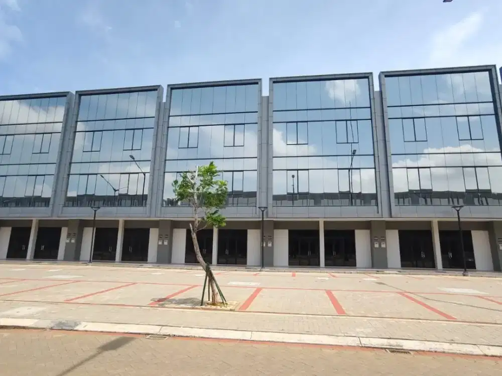 Ruko Ebony Island Pik2, Uk 4,5X18 Gandeng, Sea View Bagus