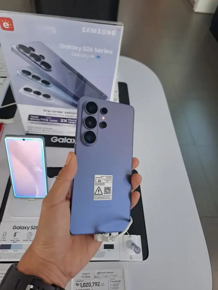 Samsung s26ultra 12/512 free upgrade memori