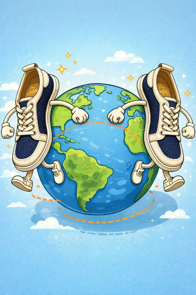 Sepatu sneakers Christian Louboutin Original