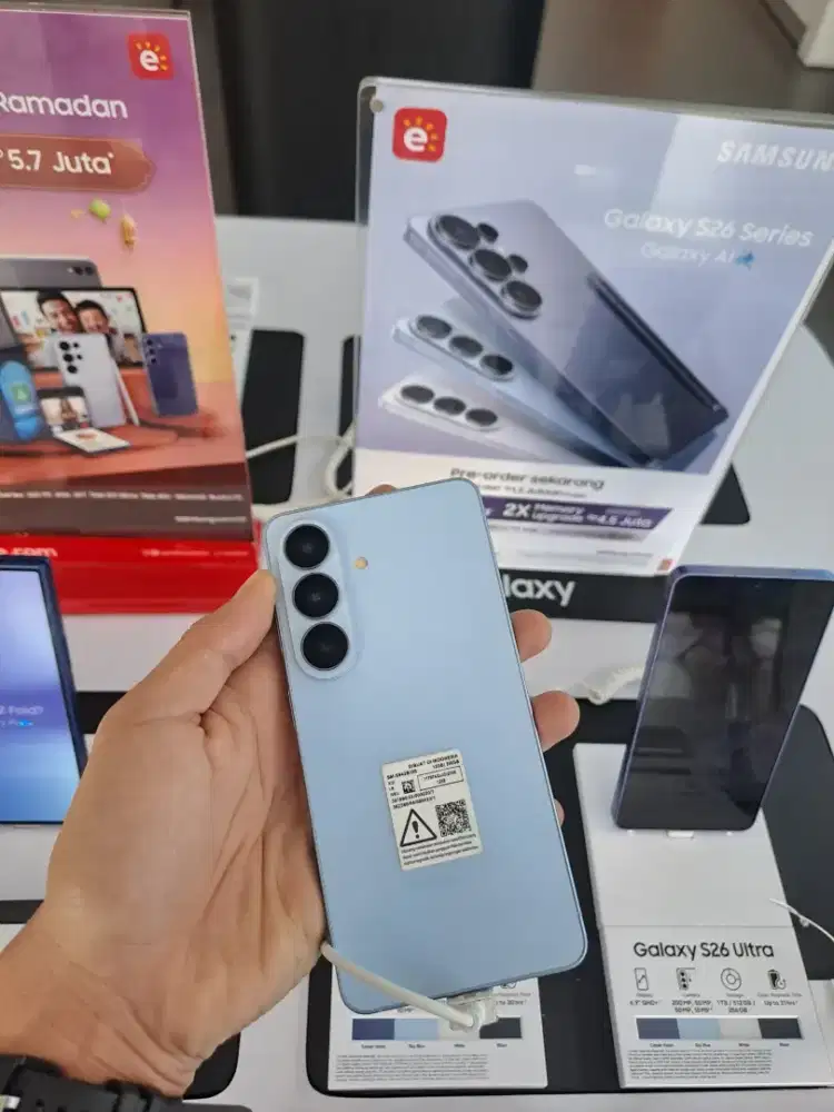 Samsung s26 12/512 promo free upgrade memori