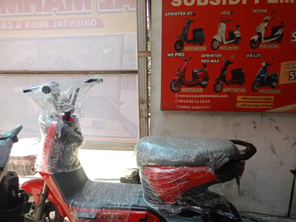 JUAL SEPEDA LISTRIK EXOTIC X-610