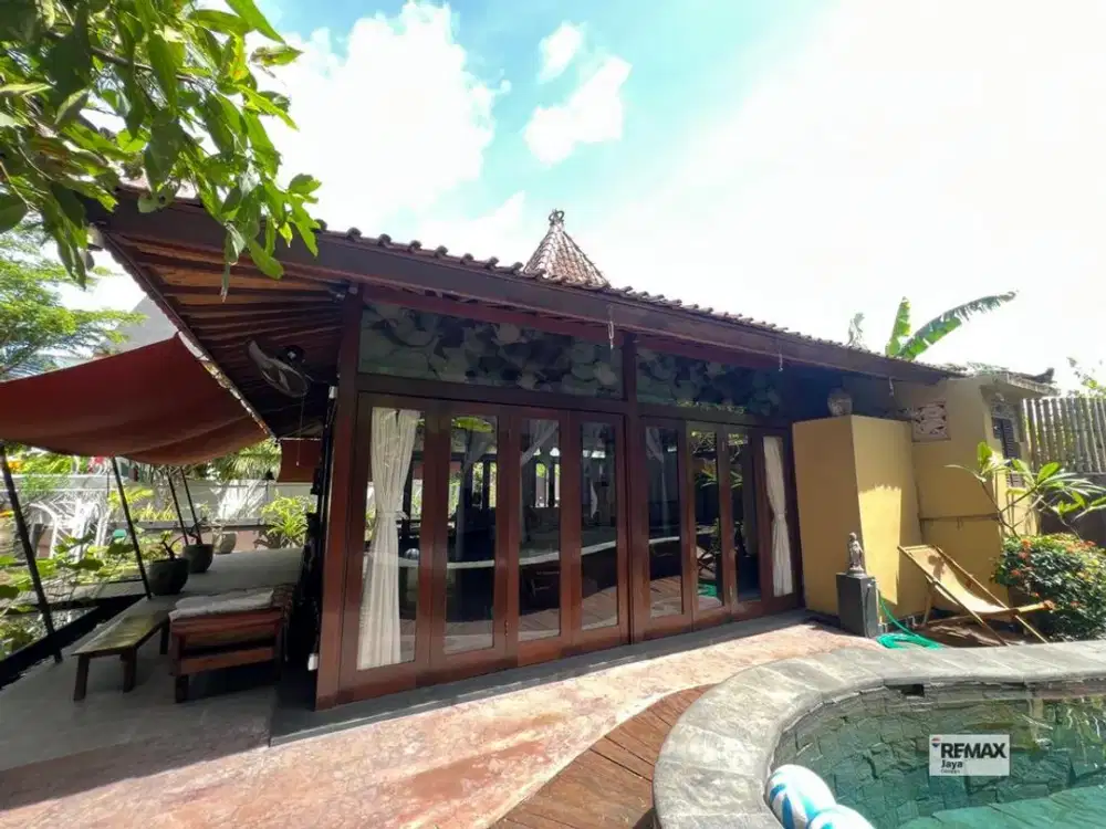 Tropical Joglo And 3 Storey Investment Villa For Leasehold 11 Years In Pererenan