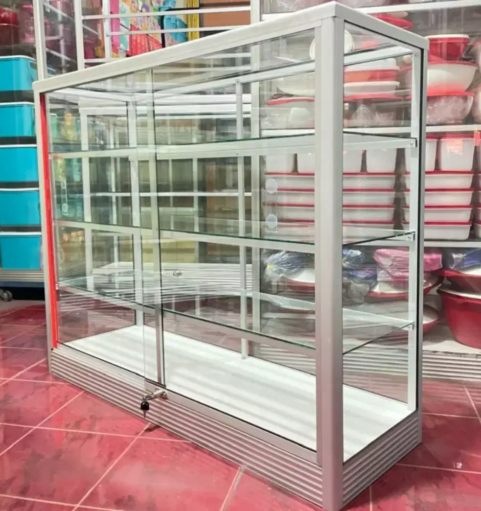 Dijual Etalase 1,2Mx1M Untuk Perlengkapan Usaha