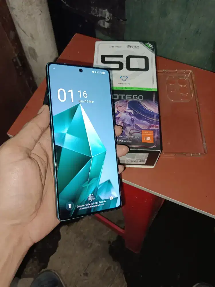Infinix note 50 8+8gb / 256Gb garansi on