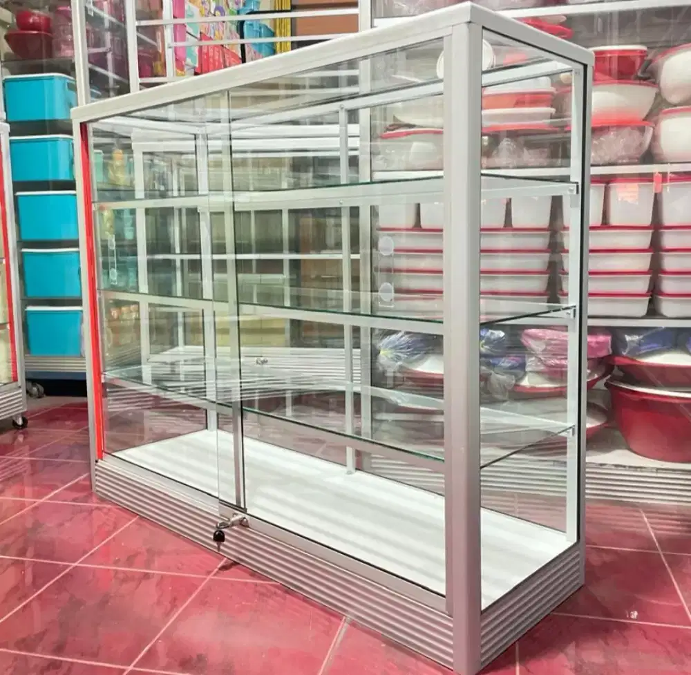 Jual Etalase Serbaguna Ukuran 1,2Mx1M