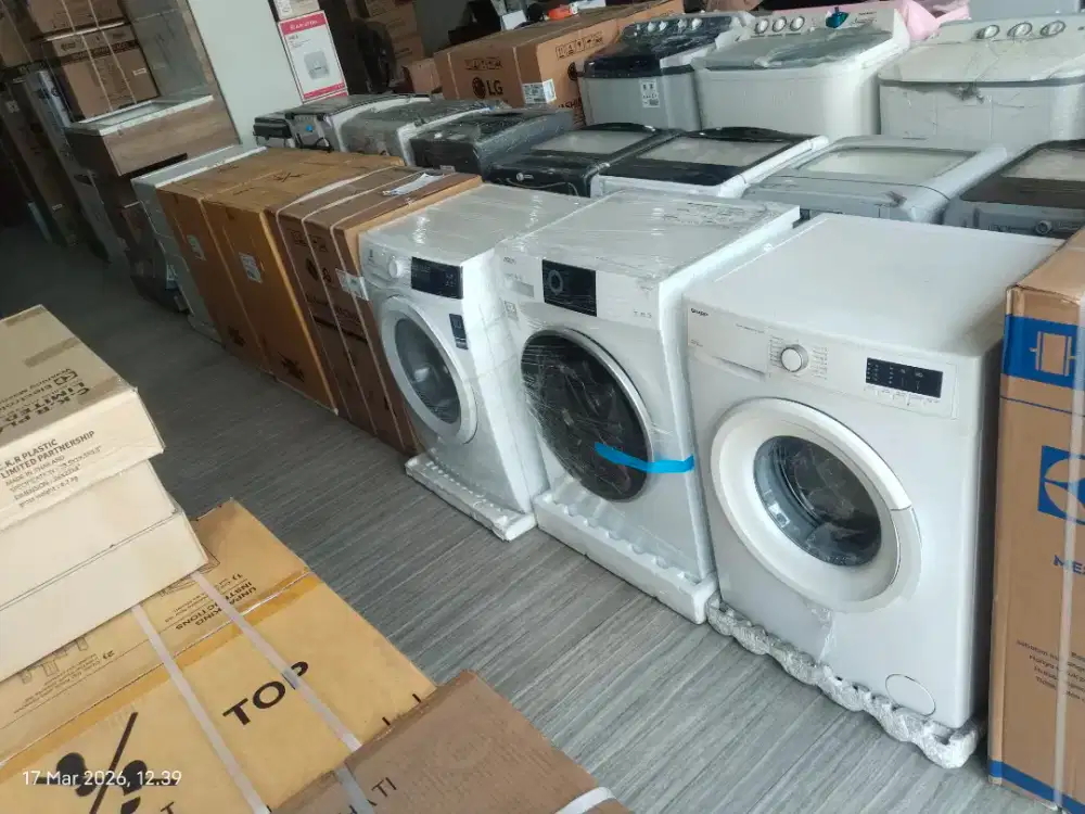 Mesin cuci bergaransi, Cicilan bisa tanpa DP, Syarat Cukup KTP