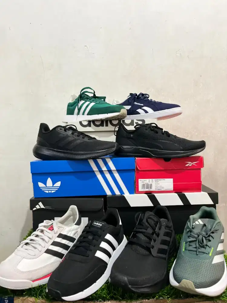 Sepatu Adidas, Puma, Reebok (original)