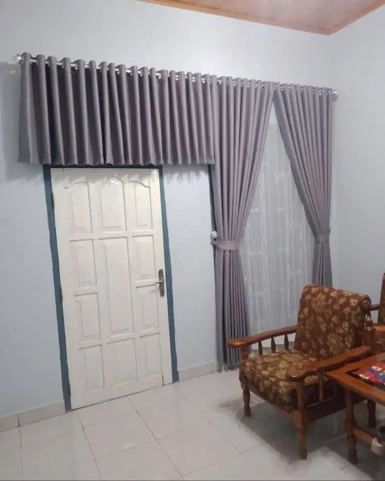 Pemesanan Gorden Blackout Pasang Skat Klinik Hordeng Gordyn Vitrase