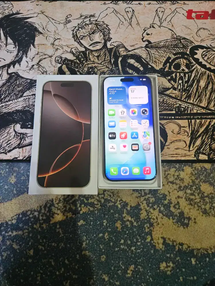 Iphone 16 pro max 256GB inter Fulset mulus ,Bisa Tukar Tambah Hp lain