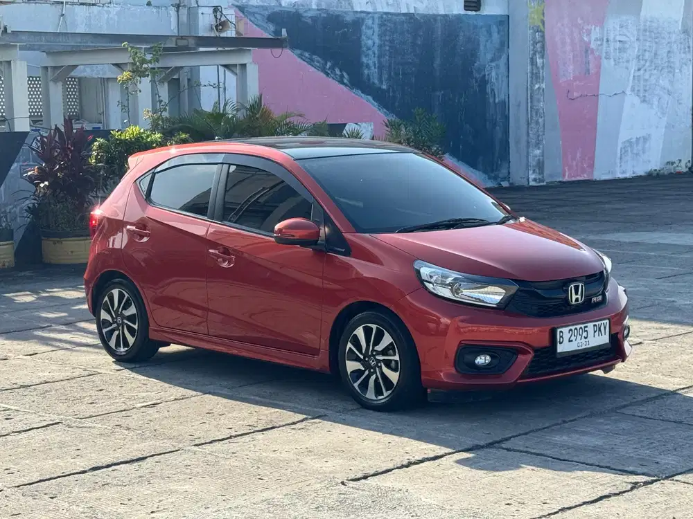Low Km Honda Brio E AT Matic 2021 / 2022 Plat Ganjil Terawat