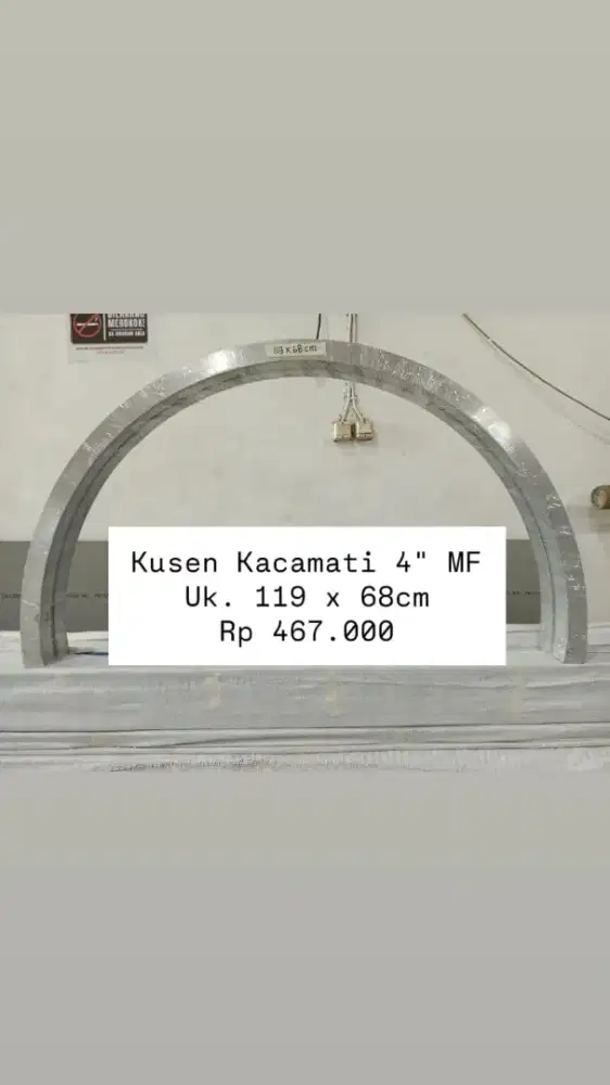 Kusen Melengkung Bending Aluminium