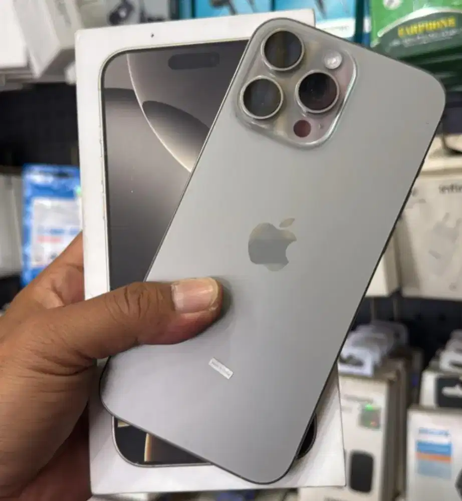 Iphone 16 Pro Max 512GB Natural Fs Ori LIKE NEW BH 100 Grs Juli