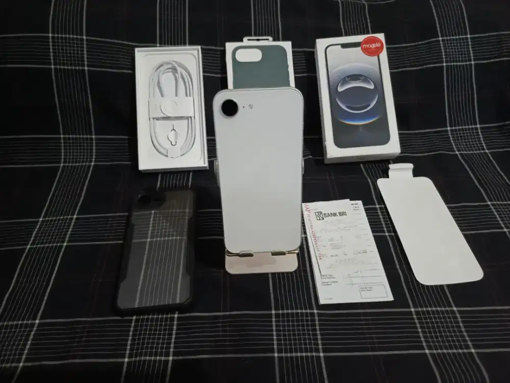 IPHONE 16E 128GB WHITE FS ORIGINAL GARANSI ON RESMI INDO DIGIMAP BS TT