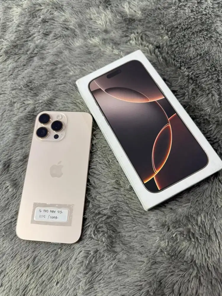 Iphone 16 pro max 512 gb ibox garansi on