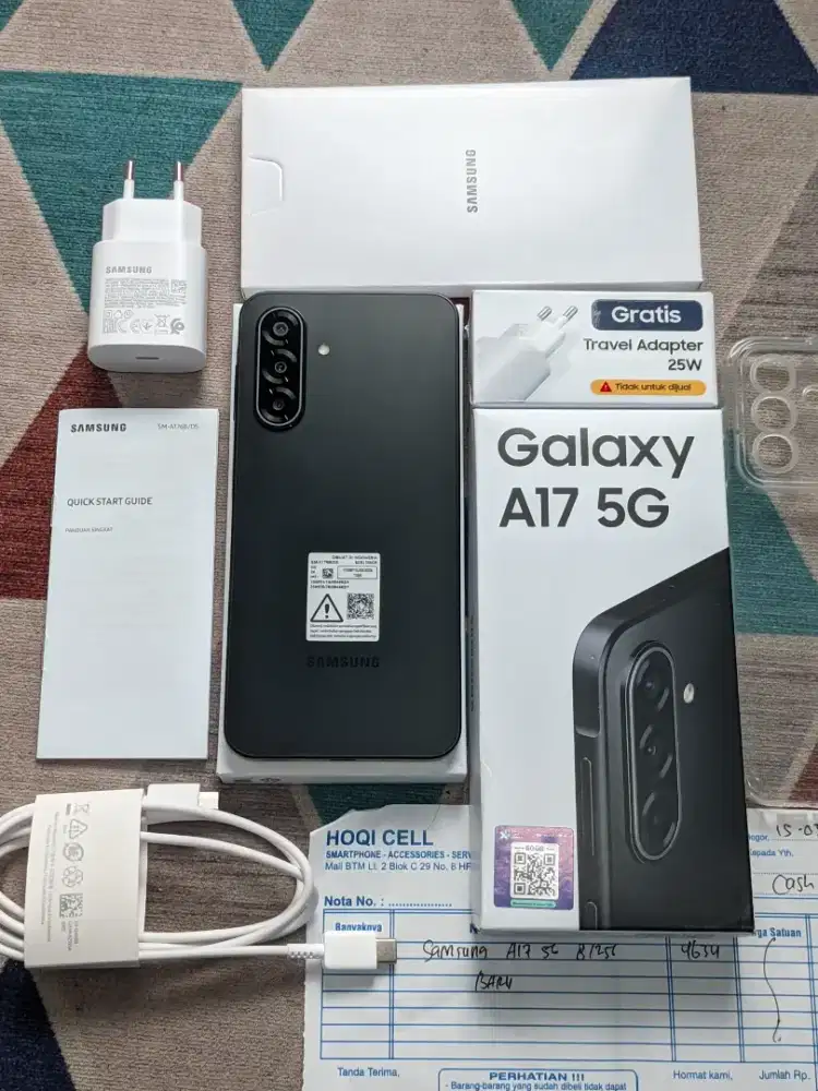 SAMSUNG A17 5G 8/256 BARU BUKA BOX