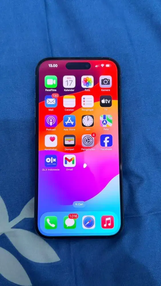 Di jual iphone 15 pro 128 ibox silver