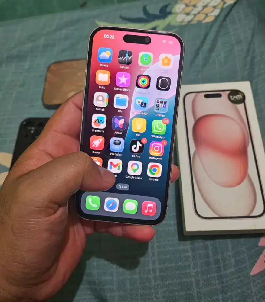 Iphone 15 pink 128 gb ibox