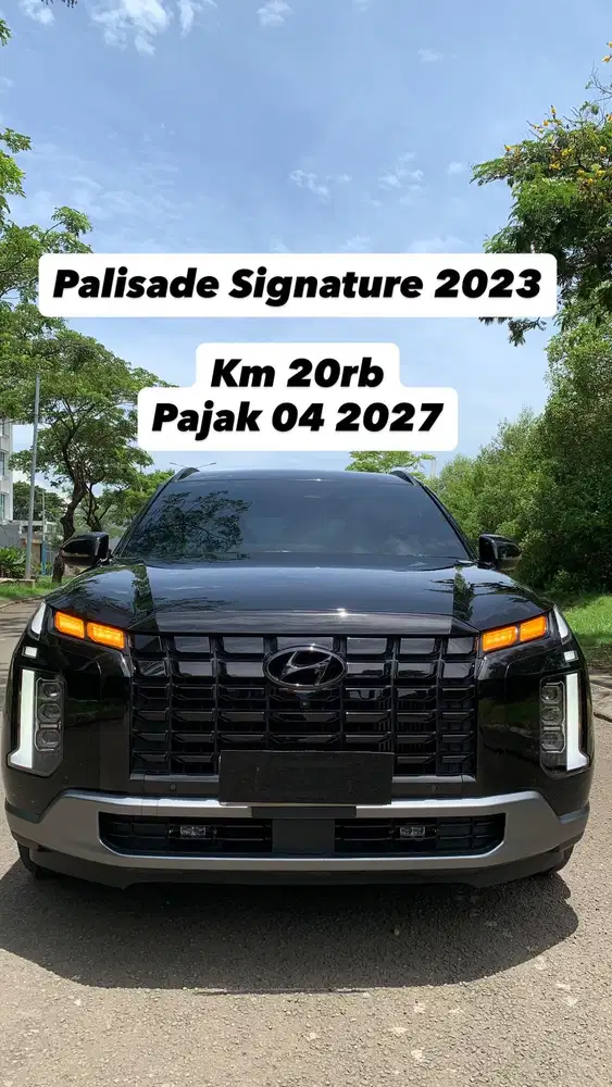 Hyundai Palisade signature 2023 KM LOW PAJAK 1 TH PANJANG!!