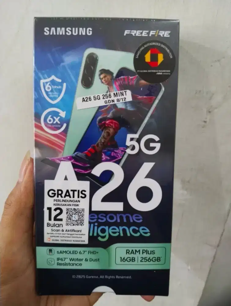 Smartphone Samsung New Galaxy A26 5G 8+8/256