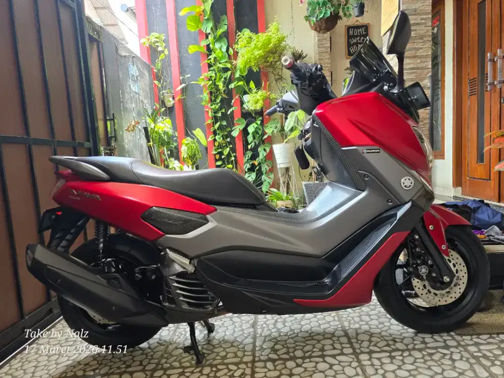 DiJual Yamaha NMx Old tahun 2017 non ABS warna Matte Red