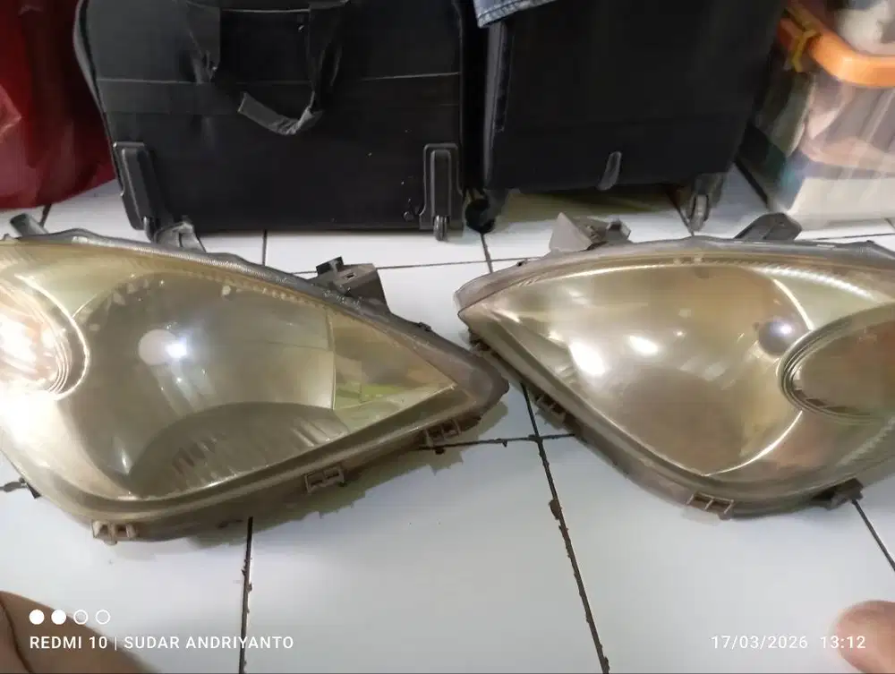 jual headlamp bekas ori, avanza lama sepasang kanan&kiri