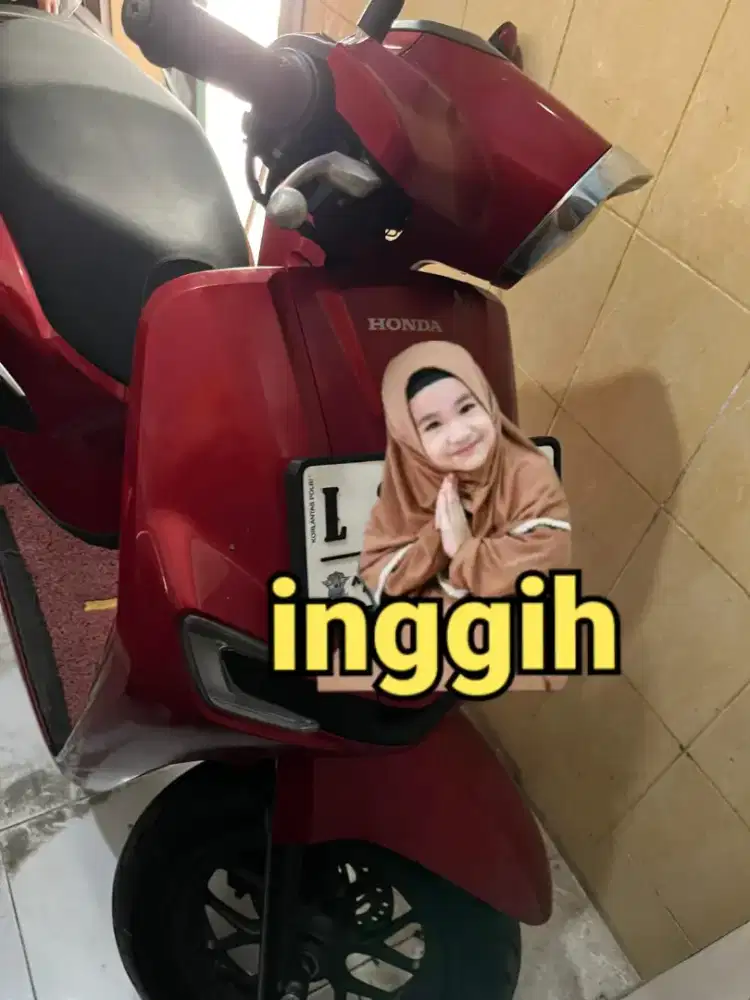 jual Honda staylo merah