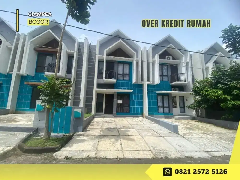 Over Kredit Rmh 2Lantai 85JT di Geriya Selaras Ciampea LT106 dkt IPB Bogor
