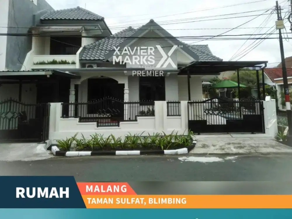 Disewakan Rumah Luas Full Furnish di Taman Sulfat, Blimbing Malang