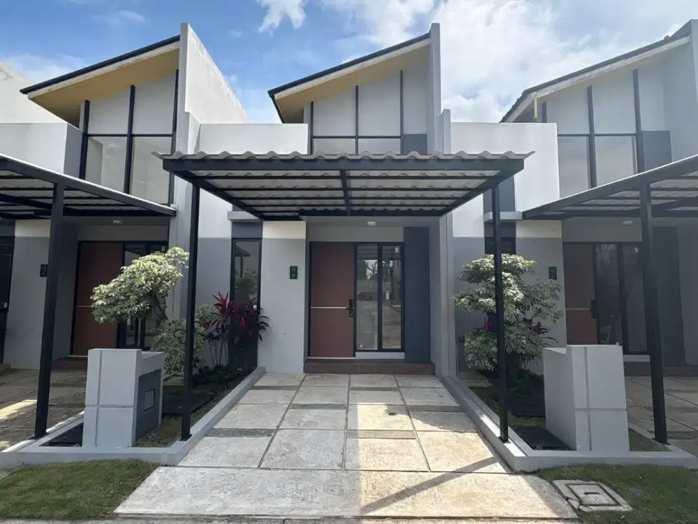 Rumah Baru Serpong Garden 3 Harga 540 Juta, Bonus Canopy, AC & Free Biaya Akad