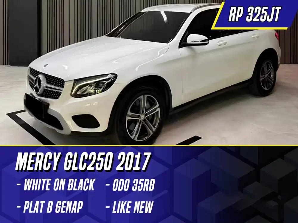 Mercedes Benz GLC250 Exclusive 2017 NIK 2016 White Putih Mercy GLC 250