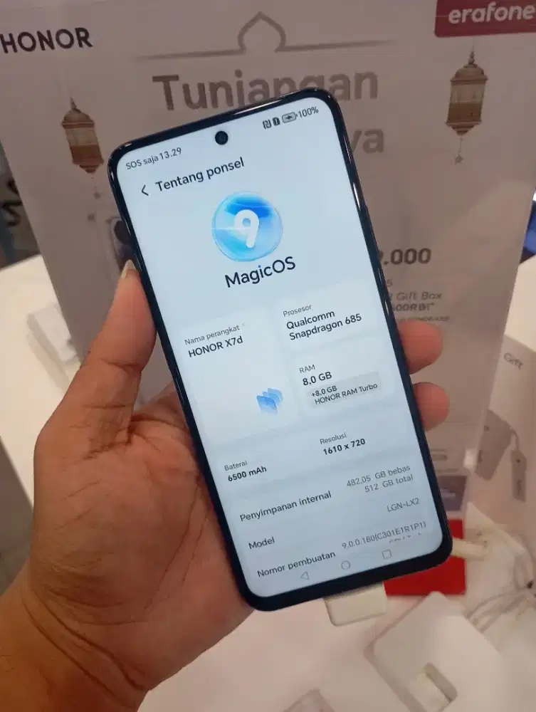 New arrival Honor X7D