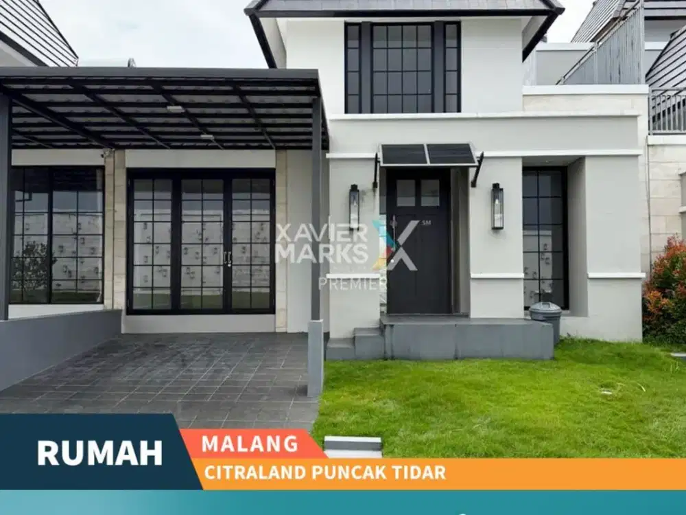 Disewakan Rumah American Style Gress di Citraland Puncak Tidar Malang