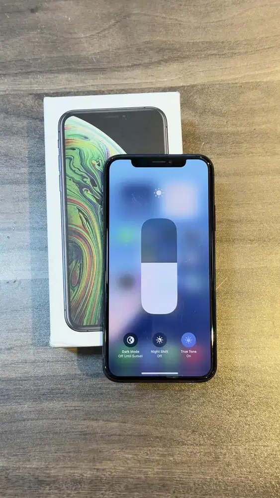 Iphone Xs Grey 256GB Lengkap Terdaftar
